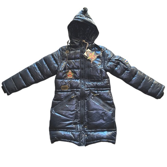 Very Extreme Weather Vintage Parka Womens Euro 2 Black WIGGY Lofty Insulated NWT - Picture 5 of 16